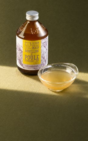 Le Bouillon de poules fermières BIO