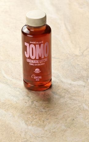 Le Maté glacé à la grenade et litchi BIO "Jomo"