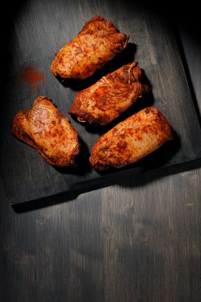 Les Hauts de cuisse de poulet assaisonnés paprika