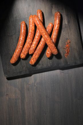 Les  Saucisses au piment d'Espelette