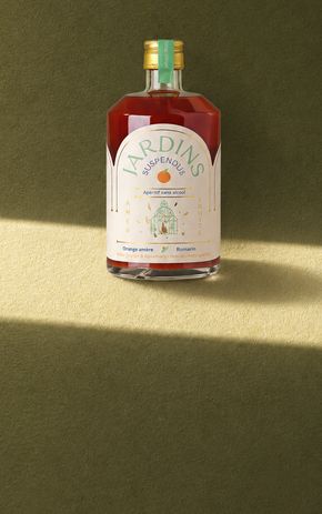 L'Apéritif orange amère & romarin sans alcool BIO