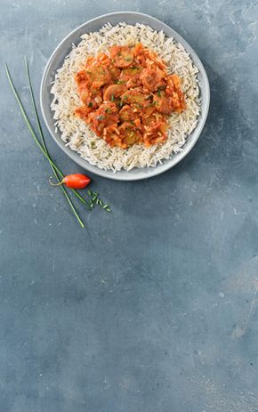 Le Rougail saucisse et riz