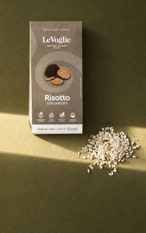 Le Risotto aromatisé à la truffe "Le Voglie"