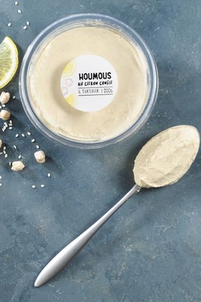 Le Houmous au citron confit