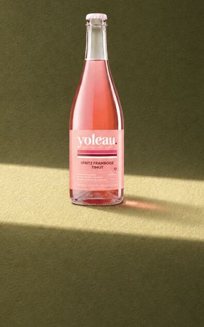 Le Spritz framboise timut sans alcool "Yoleau"