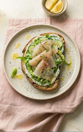 Les Toasts au Haddock Fumé