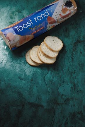 Les Toasts de pain de mie nature
