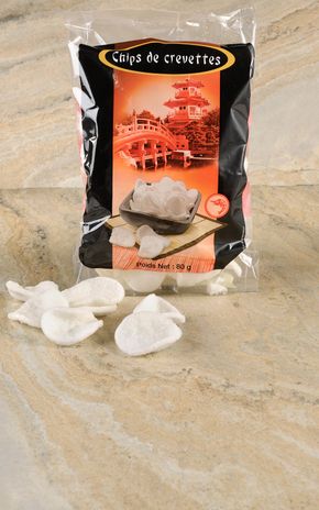 Les Chips de crevette