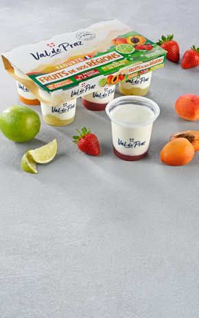 Les Yaourts aux fruits de nos régions