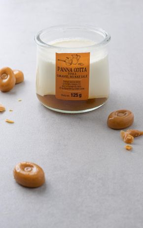 La Panna Cotta tonka et caramel beurre salé