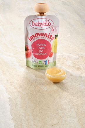 La Gourde immunité pomme poire riz BIO - dès 6 mois