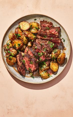 Le Faux filet pommes persillées