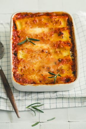Les Cannelloni ricotta épinards