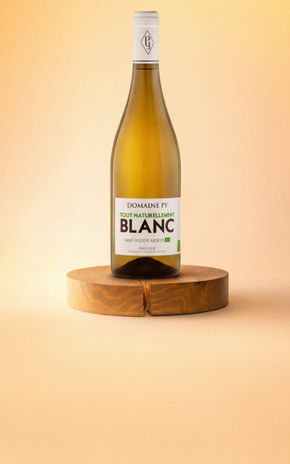 Le Vin blanc "Tout naturellement" sans sulfite