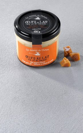 Les Œufs au lait sur lit de caramel