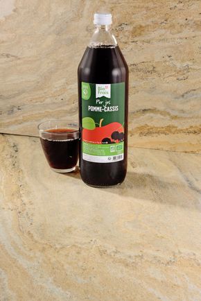 Le Pur jus de pomme Cassis BIO