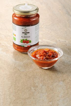 La sauce tomate au basilic BIO