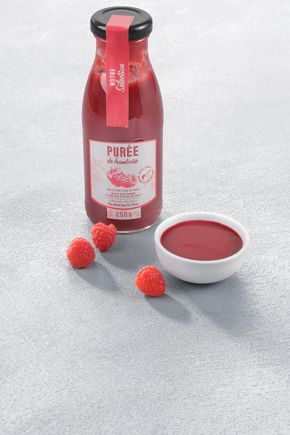 La Purée de framboises