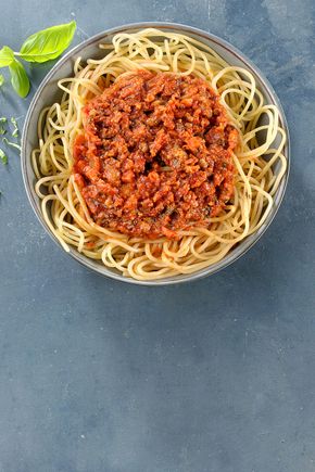Les Spaghetti bolognaise