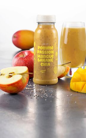 Le Pur jus pomme, mangue & chia