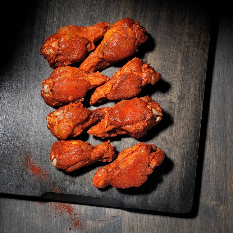 Les Manchons de poulet à la mexicaine