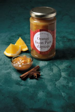La Confiture d'orange façon pain d'épice