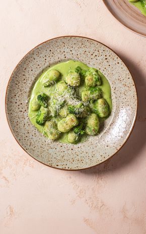 Les Gnocchis sauce brocoli
