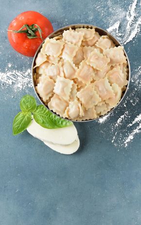 Les Ravioles à poêler à la tomate et mozzarella BIO