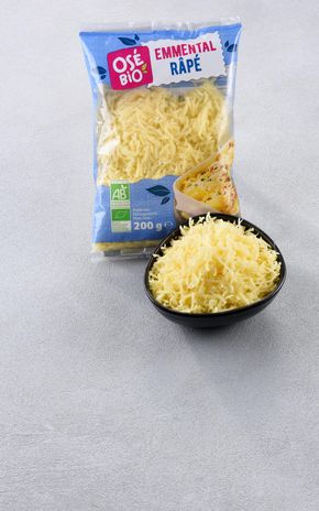 L'Emmental râpé BIO