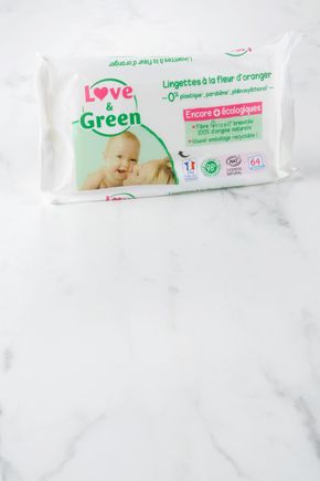 Les Lingettes à la fleur d'oranger "Love&Green"