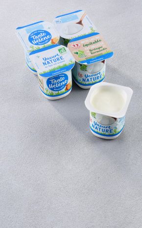 Les Yaourts nature demi-écrémé BIO