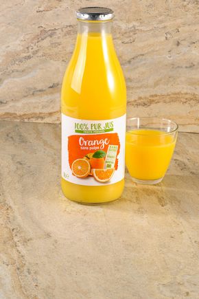 Le Pur jus d'orange du Brésil