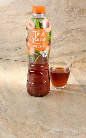 Le Thé glacé saveur pêche
