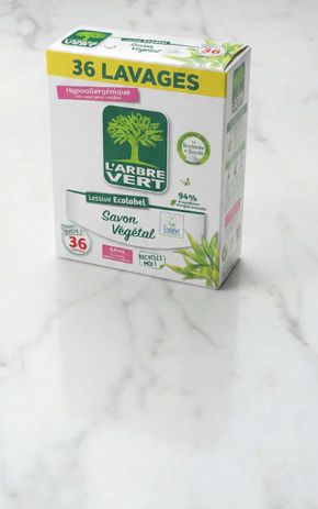La Lessive en poudre savon végétal "Arbre vert"
