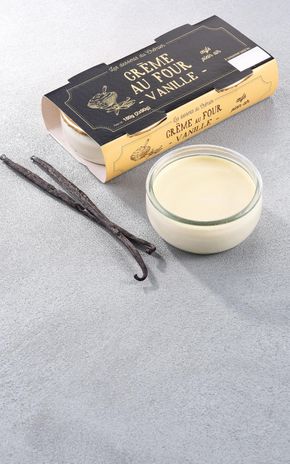 La Crème au four vanille