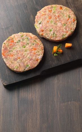 Les Hachés de poulet aux légumes