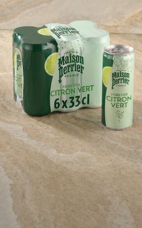 Le Pack d'eau gazeuze citron vert "Perrier"