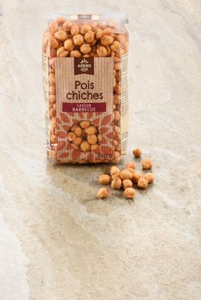 Les Pois chiches grillés saveur barbecue