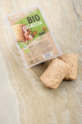 La Foccacia BIO et sans gluten "Schnitzer "