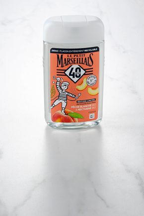 Le Gel douche pêche & nectarine BIO "Le petit marseillais"