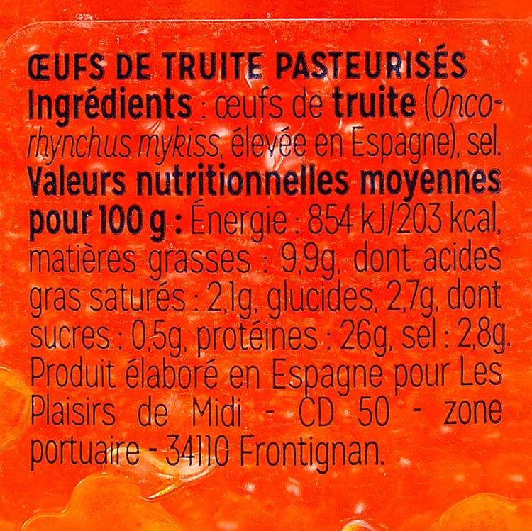 Les Œufs de truite des Pyrénées - 2