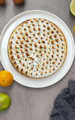 La Tarte au citron meringuée