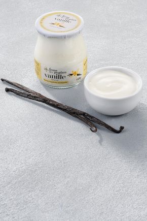 Le Yaourt brassé vanille  "La Ferme des Peupliers"