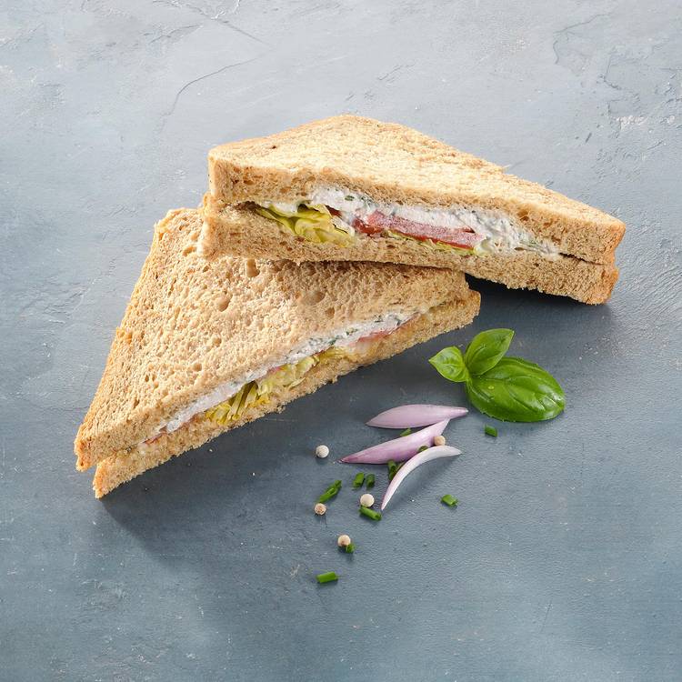 Le Club poulet crudités