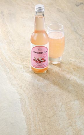 Le Kombucha litchi framboise