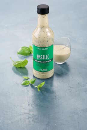 La Sauce salade au basilic