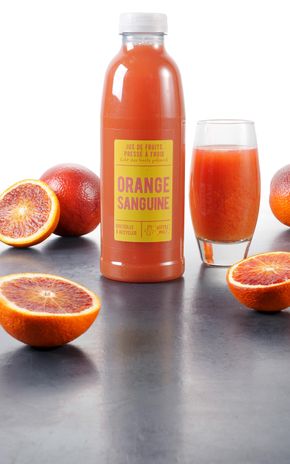 Le Pur jus d'orange sanguine