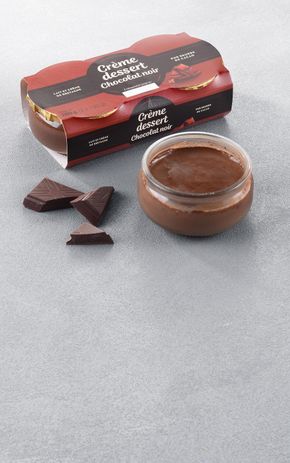 Les Crèmes desserts au chocolat