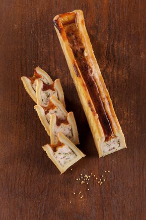 Le Pâté en croûte poulet moutarde