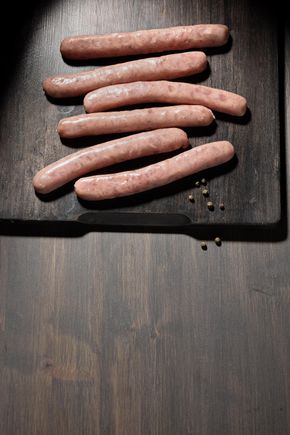 Les Saucisses de volaille BIO